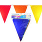 Rainbow Solid Pennants