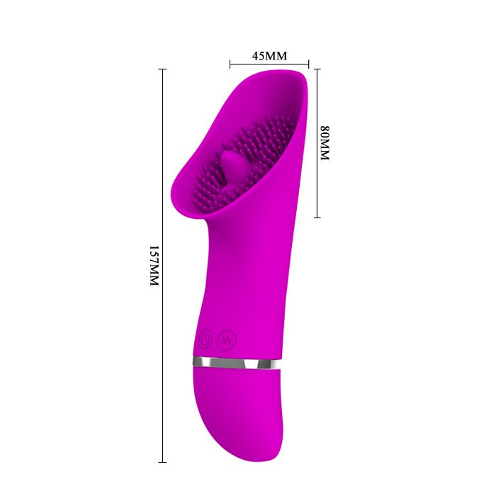 Pretty Love Rudolf Clitoral Stimulator Silicone Purple