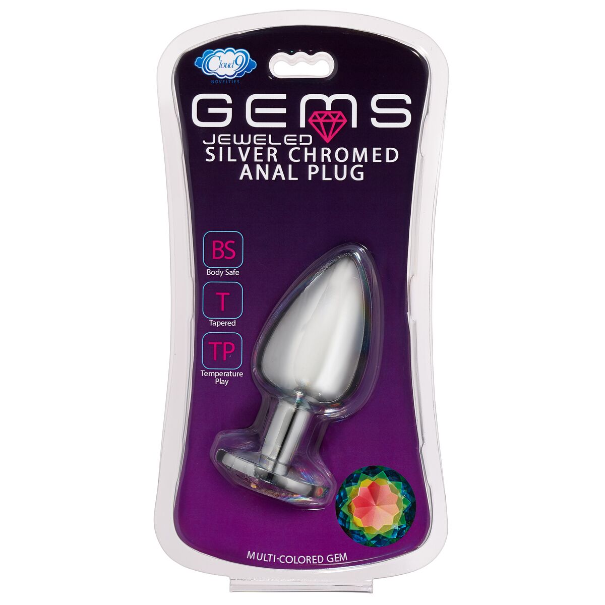 Cloud 9 Gems Anal Plug Large