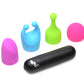 Bang! Rechargeable Bullet W/ 4 Attachments