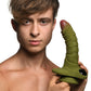 Creature Cocks Swamp Monster Green Scaly Silicone Dildo