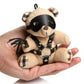 Master Series Bdsm Teddy Bear Keychain