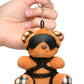 Master Series Bound Teddy Bear Keychain