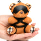 Master Series Bound Teddy Bear Keychain