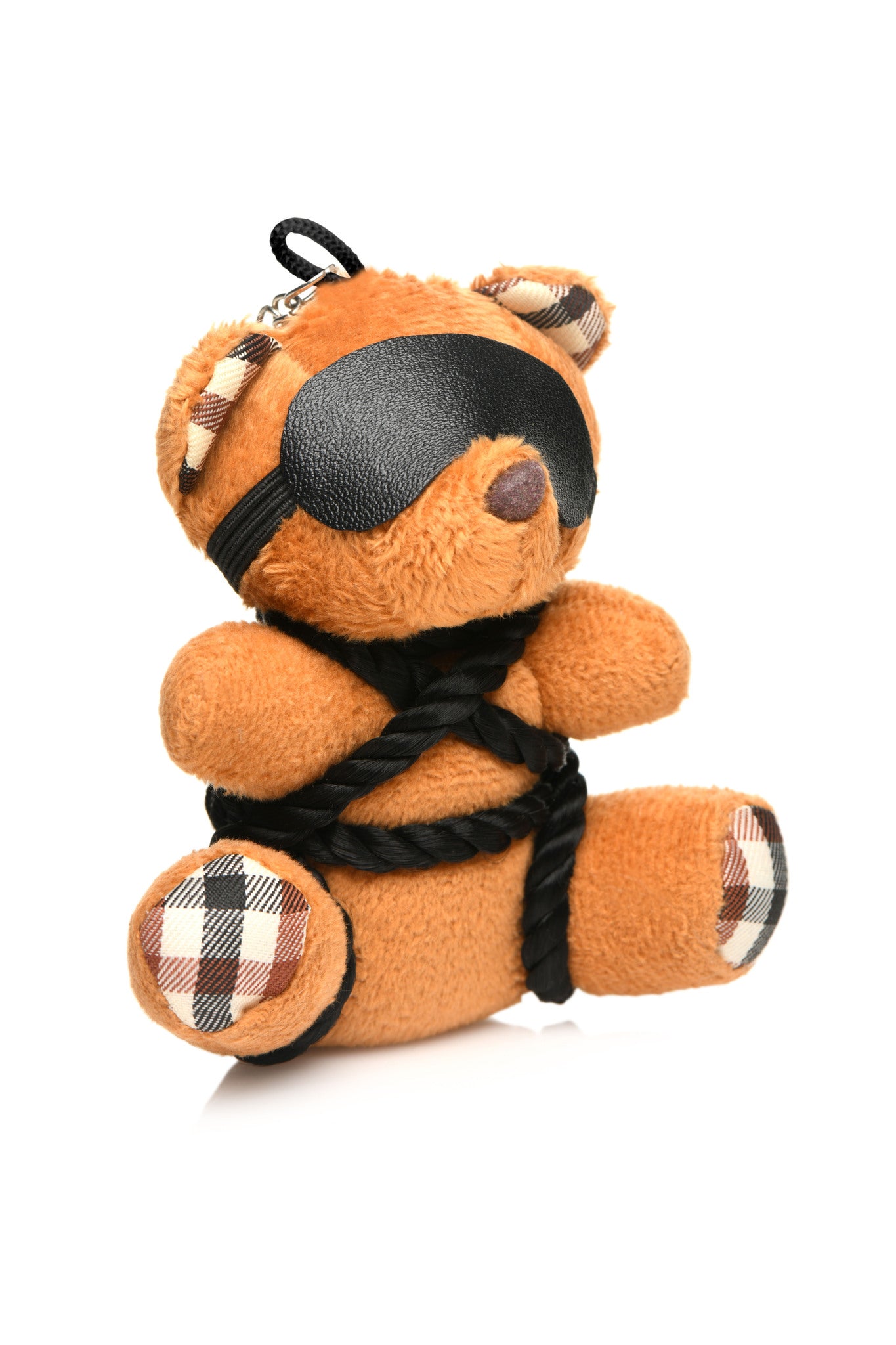 Master Series Bound Teddy Bear Keychain