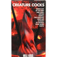 Creature Cocks Hell Kiss Twisted Silicone Dildo