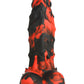 Creature Cocks Fire Demon Monster Silicone Dildo