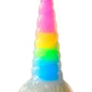 Creature Cocks Uni-glow Glow In The Dark Rainbow Dildo