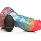 Creature Cocks Rainbow Phoenix Vibrating Silicone Dildo