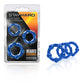 Stay Hard Beaded Cockrings 3pc