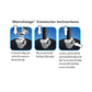 Performance Vx8 Premium Penis Pump System W/ Silicone Cock Strap Clear