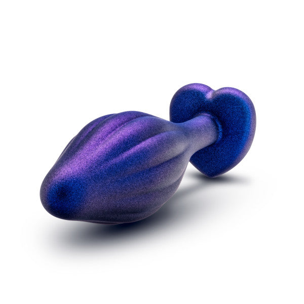 Anal Adventures Matrix Wavy Bling Plug Sapphire