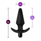 Anal Adventures Vibrating Plug Black