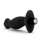 Anal Adventures Platinum Silicone Vibrating Prostate Massager 02 Black