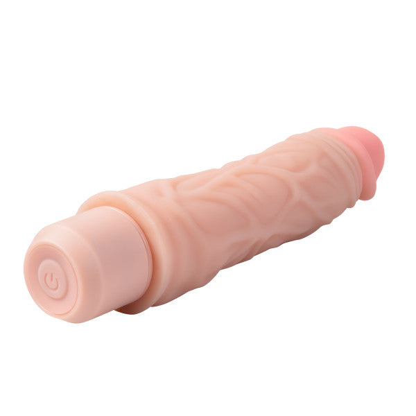 Dr. Skin Silicone Dr. David 8 In Vibrating Dildo