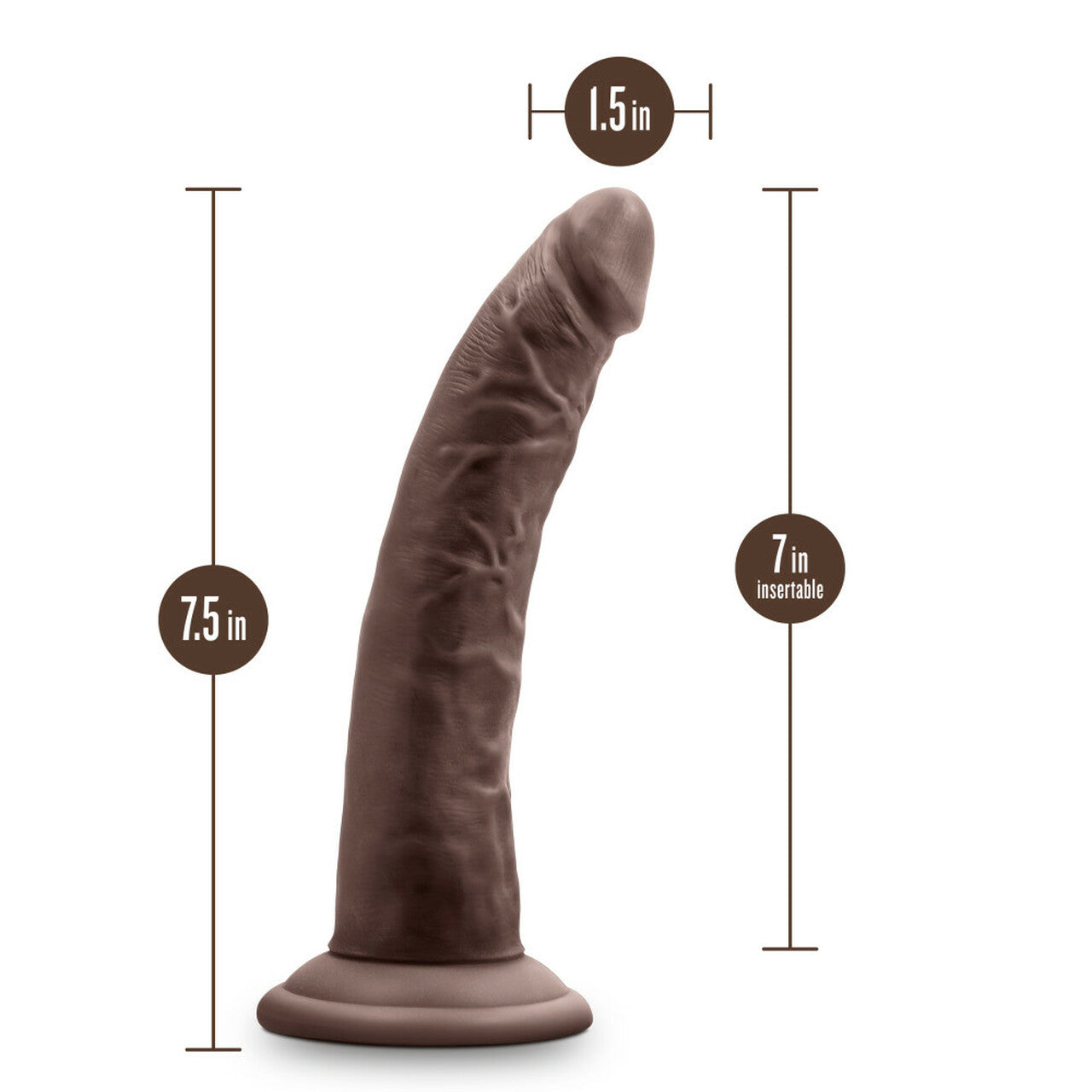 Au Naturel Jack 7in Dildo