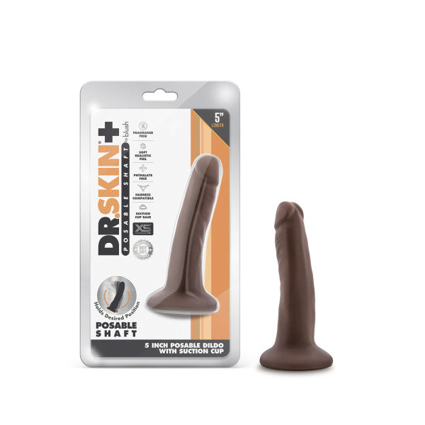 Dr. Skin Plus 5in Poseable Dildo