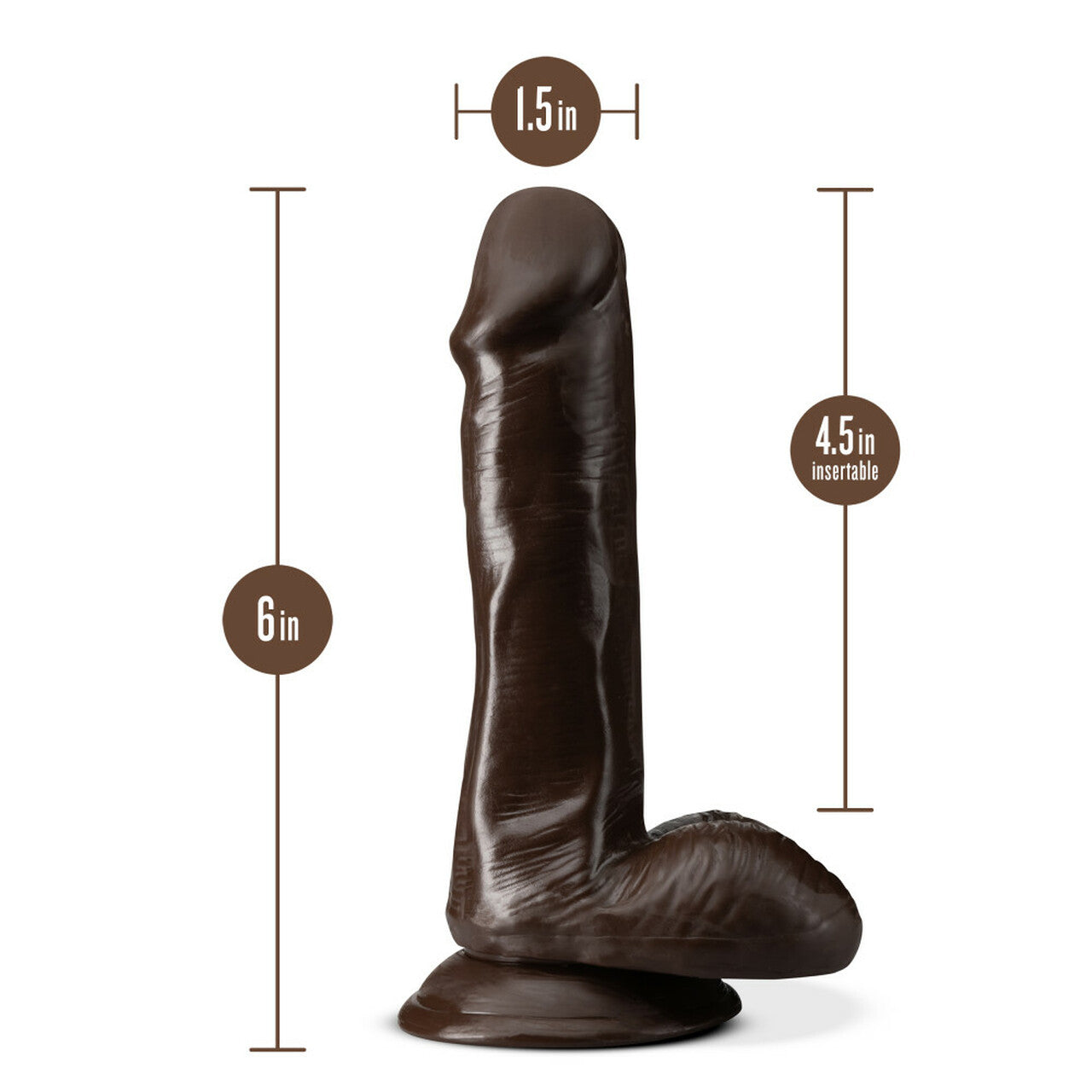 Dr. Skin Plus 6in Poseable Dildo