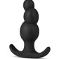 Anal Adventures Platinum Stacked Plug Black