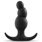 Anal Adventures Platinum Stacked Plug Black