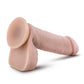 Dr Skin Plus 8in Posable Dildo W/ Balls