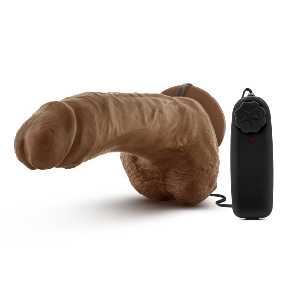 Loverboy The Boxer Vibrating 9 Realistic Cock Mocha "