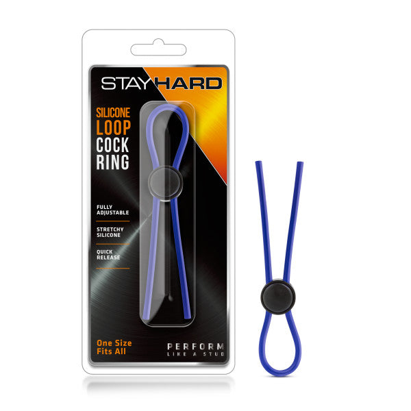 Stay Hard Silicone Loop Cock Ring