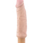 X5 9in Hard On Vib Dildo Natural