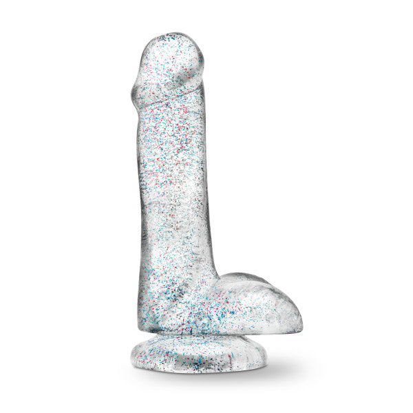 Naturally Yours 6 Glitter Cock Sparkling Clear "