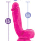 Au Naturel Bold Pound 8.5 In Dildo