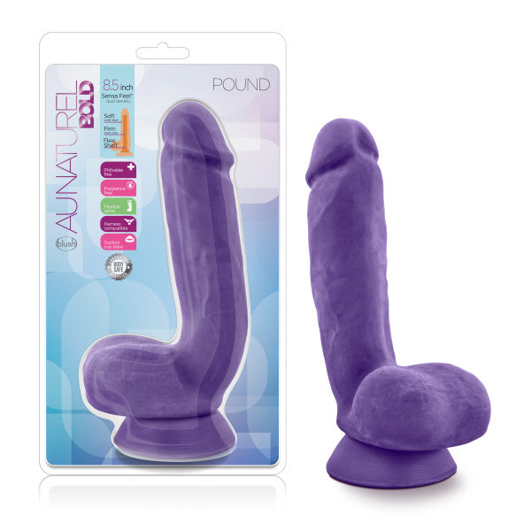 Au Naturel Bold Pound 8.5 In Dildo