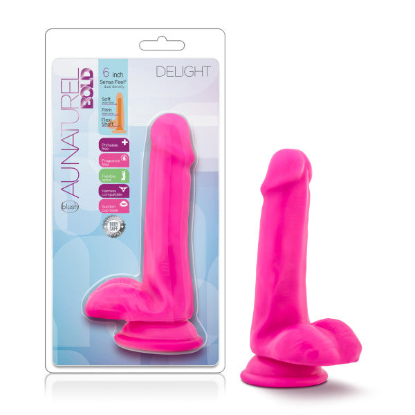 Au Naturel Bold Delight 6 In Dildo