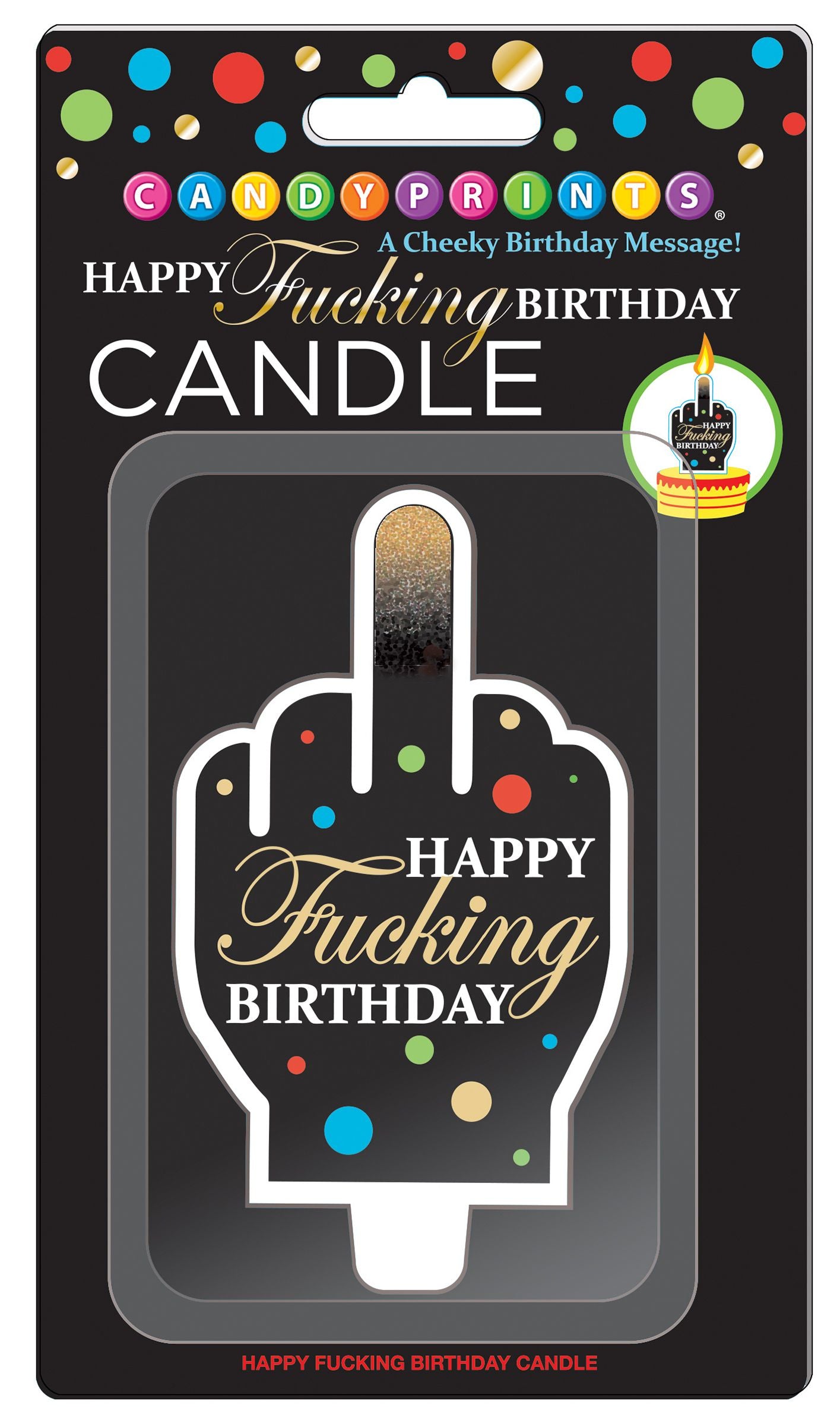 Happy F*ing Birthday Candle