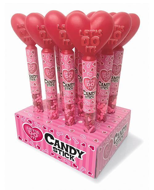 Let's Do It Candy Stick 12 Pc Display