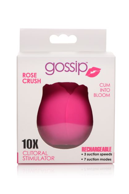 Gossip Rose 10x Silicone Clit Suction Stimulator