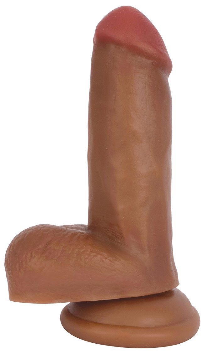 Jock Bareskin Latte Dildo W/ Balls