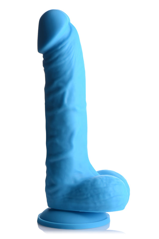 Lollicock 7in Silicone Dong W/ Balls