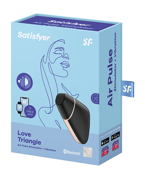 Satisfyer Love Triangle Black W/ App