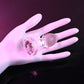 Adam & Eve Pink Gem Glass Plug
