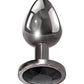 Evolved Gem Black Anal Plug Small