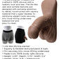 Gender X 4in Silicone Packer Dark