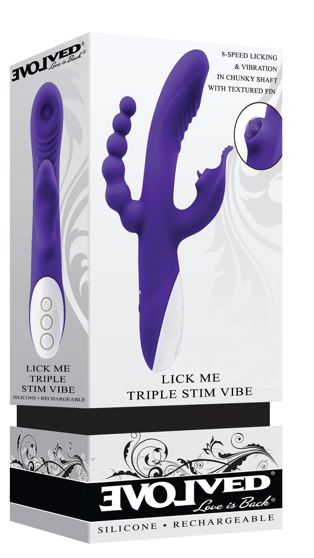 Evolved Lick Me Triple Stim Vibe