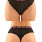 Vibes Sexy Bitch Panty & Thong 2pk