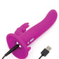 Happy Rabbit Rechargeable Vibrating Strap On Harness Set