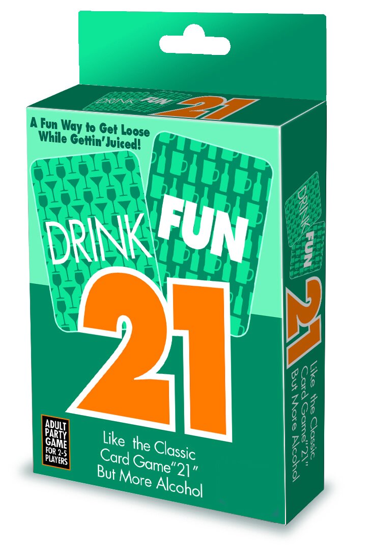 Drink Fun 21 Card Game