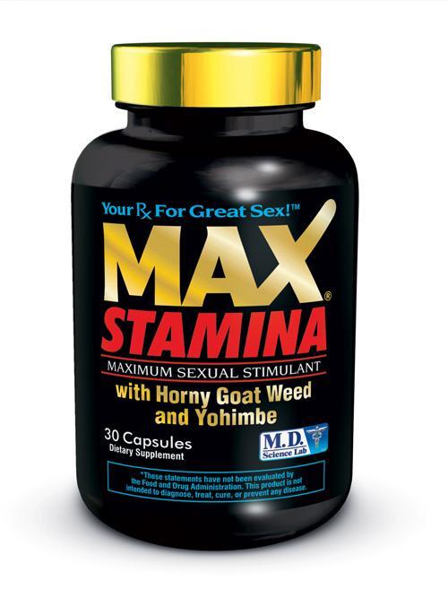 Max Stamina 30pc Bottle