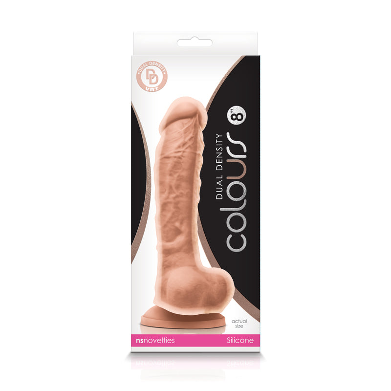 Colours Dual Density 8" Dildo