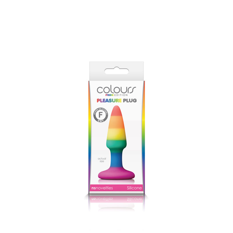 Colours Pride Edition Pleasure Plug Rainbow