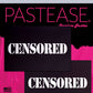 Pastease Black Censor Bars