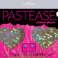 Gold Shattered Disco Ball Heart W/ Gold Chains Pasties